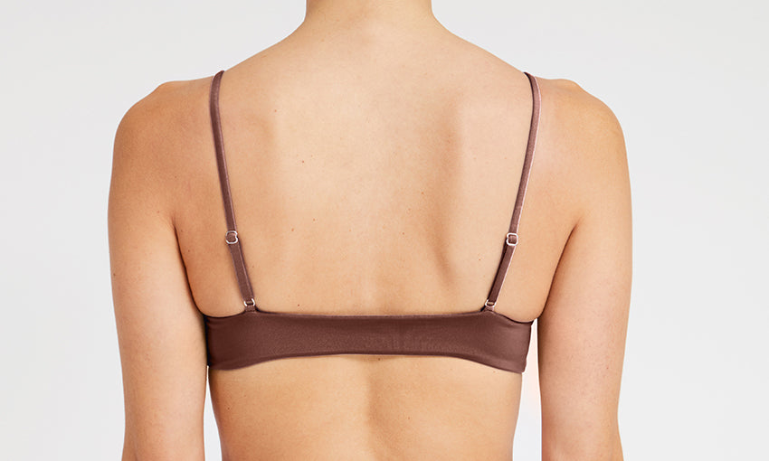 TOP – oval, coffee – Back