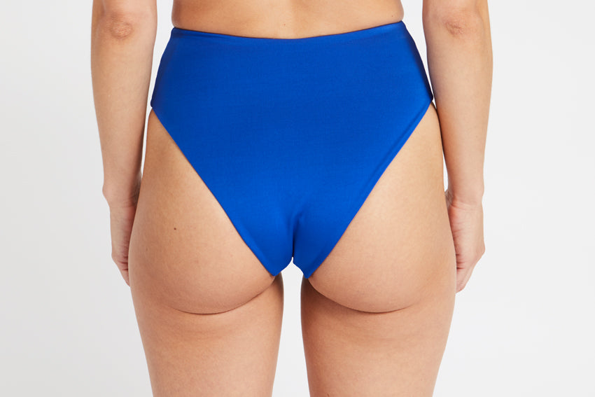 Bottom – medium leg, cobalt – Back