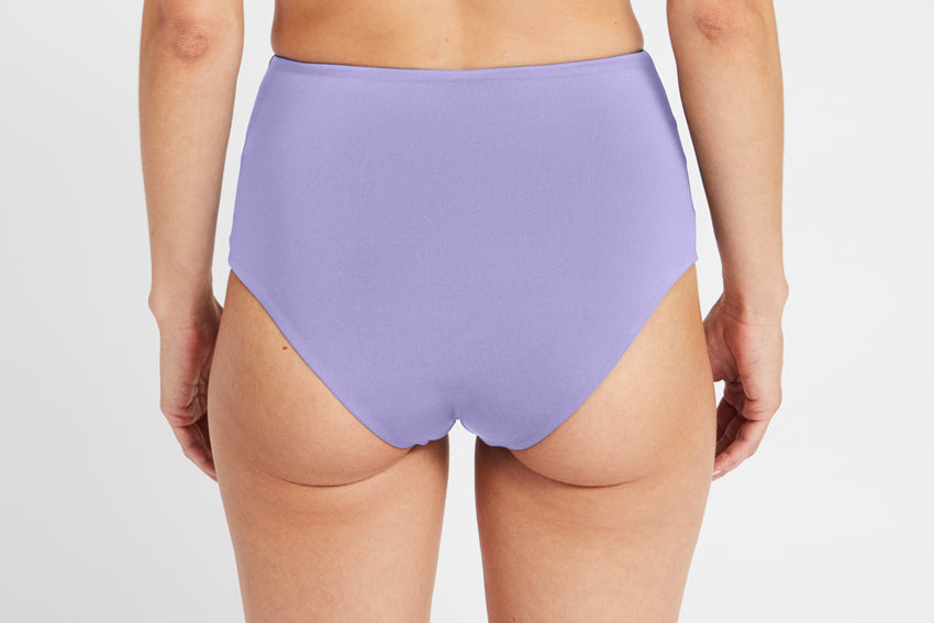 Bottom – low leg, lavender – Back