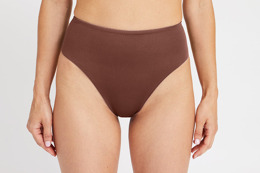 Bottom – medium leg, coffee – Front