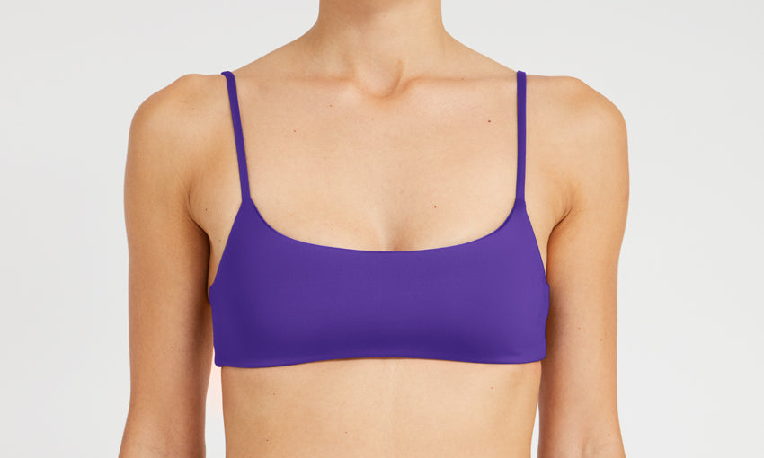 TOP – oval, purple – Front