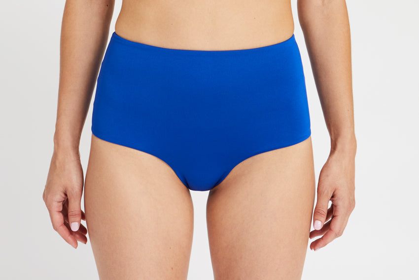 Bottom – low leg, cobalt – Front